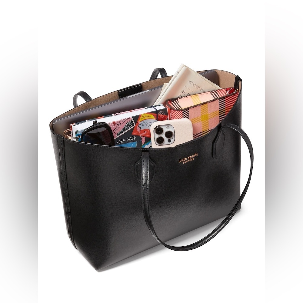 Kate Spade Black All Day Tote Bag - Picture 3 of 11